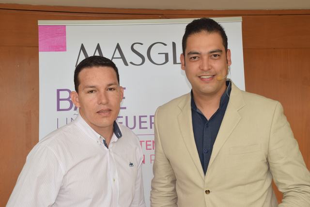 Johany Quiroz y Miguel Támara